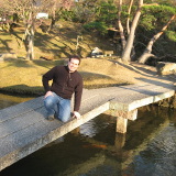 Eric in Nara (March 2007)