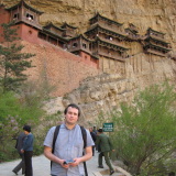 Eric at the Hanging Temple (May 2007)